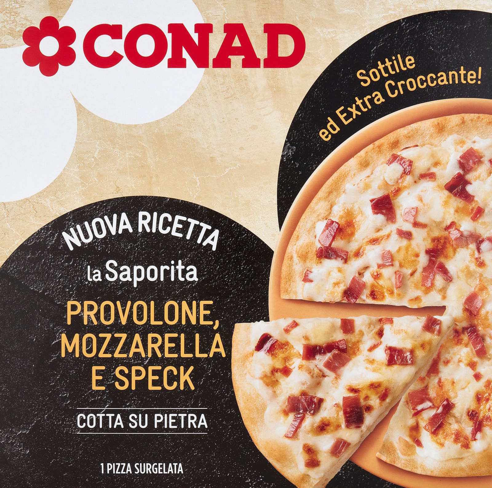 La Saporita di Conad: Speck e Provolone per Pizza Gustosa