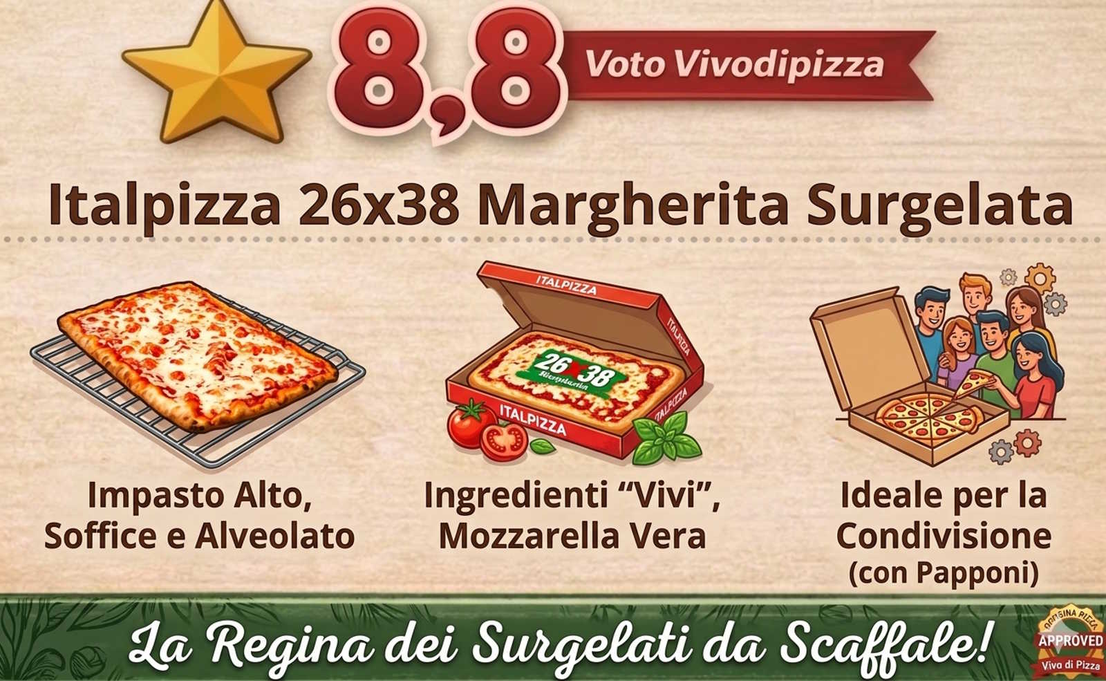 Italpizza 26x38 Margherita Recensione