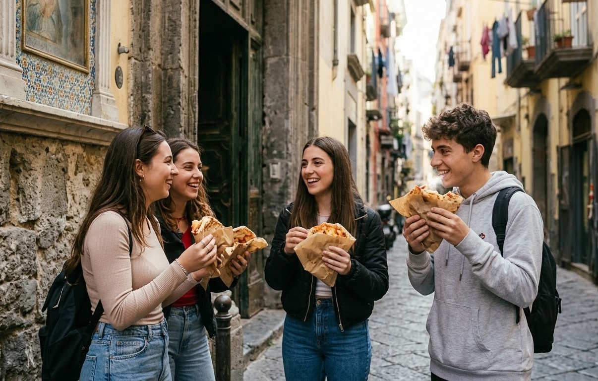 Pizza a Portafoglio: l'icona dello street food napoletano