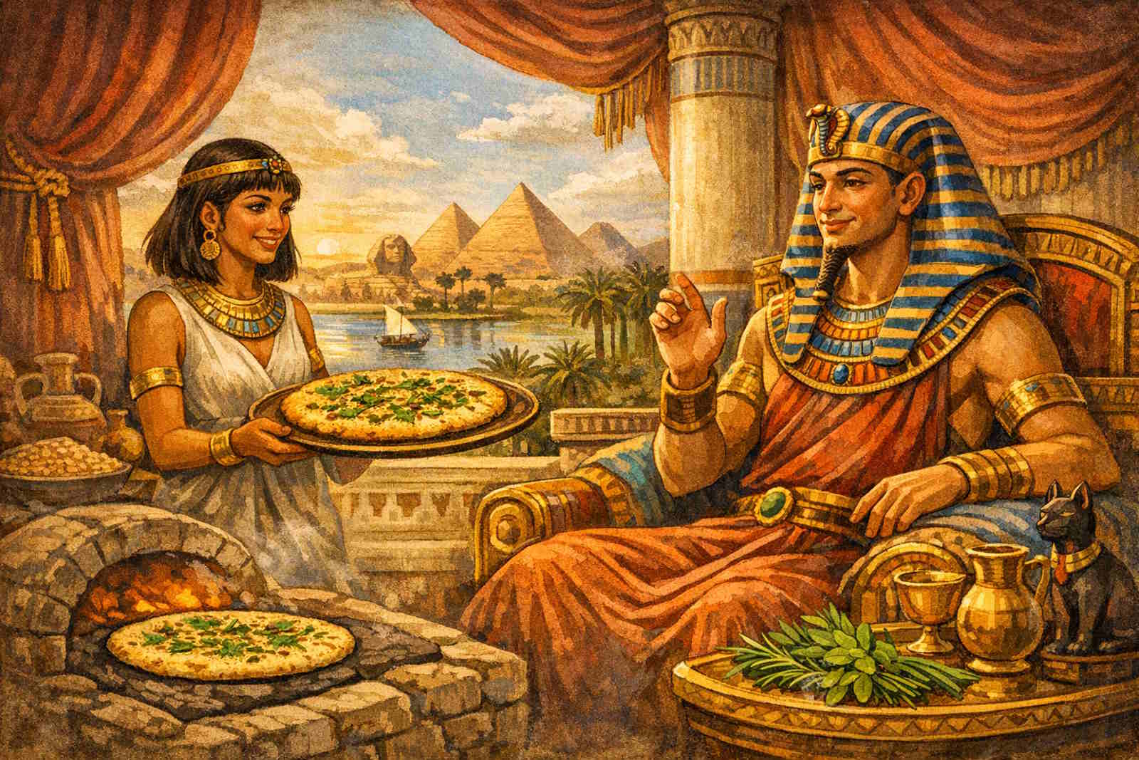 Chi ha inventato la Pizza? Tra Egitto, Napoli e il mito Americano