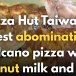 Pizza viola con lava di taro e formaggio: Pizza Hut ha creato un mostro di Halloween!